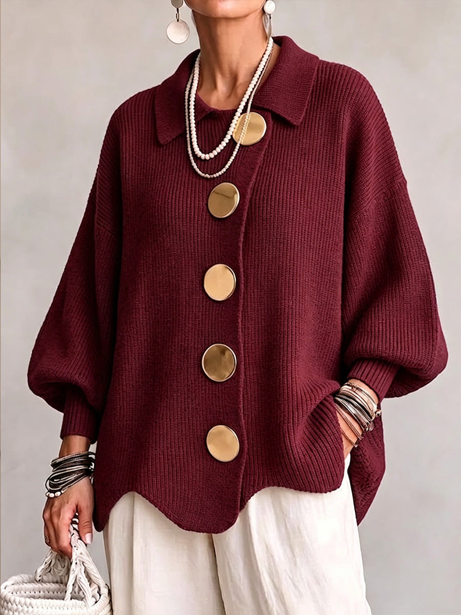 Adelaide | Oversized Collared Cardigan