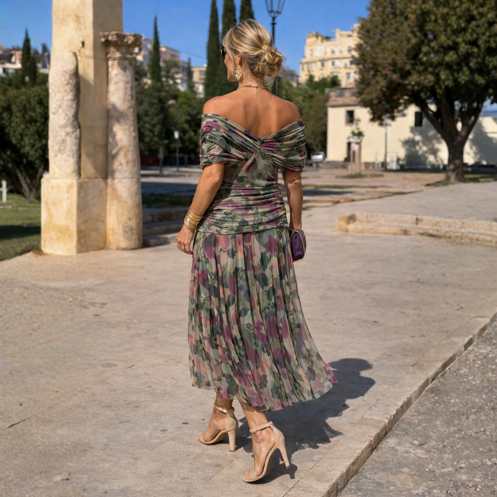 Cyndie | Tummy Covering Maxi Dress