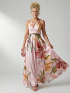 Poppy | Light Floral Maxi Dress