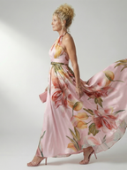 Poppy | Light Floral Maxi Dress