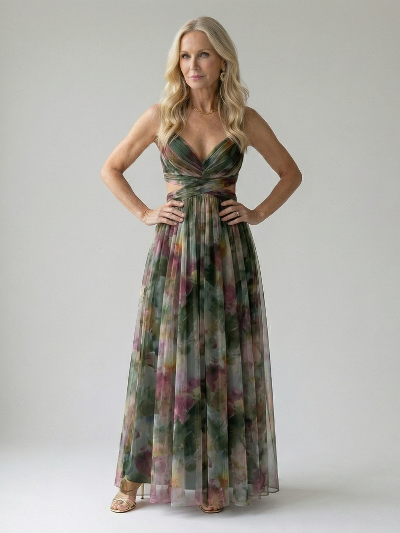 Jasmine | Soft Wrap Maxi Dress