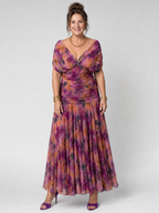 Caitlin | Off Shoulder Flow Midi Dress