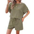 Harper | Striped Lounge Set