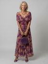 Caitlin | Off Shoulder Flow Midi Dress