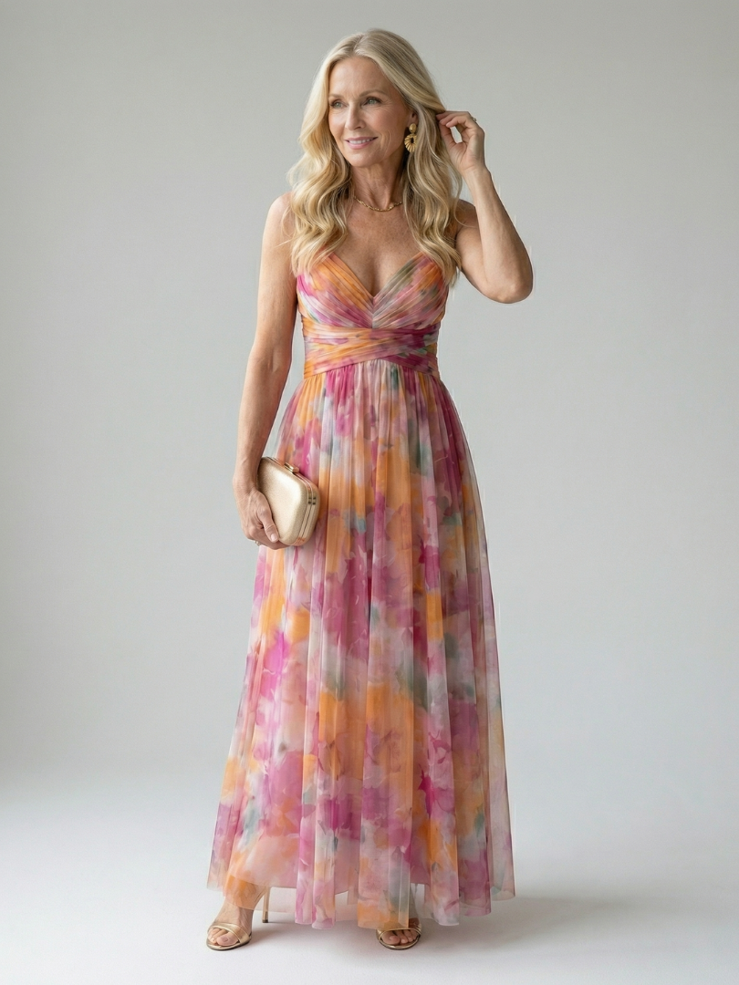Jasmine | Soft Wrap Maxi Dress