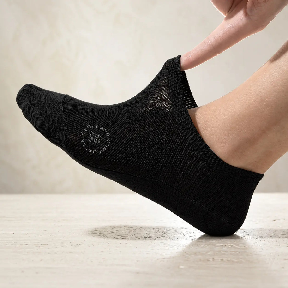 Harriet | Breathable Reinforced No-Show Socks
