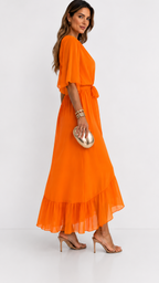 Amber | V-Neck Dress