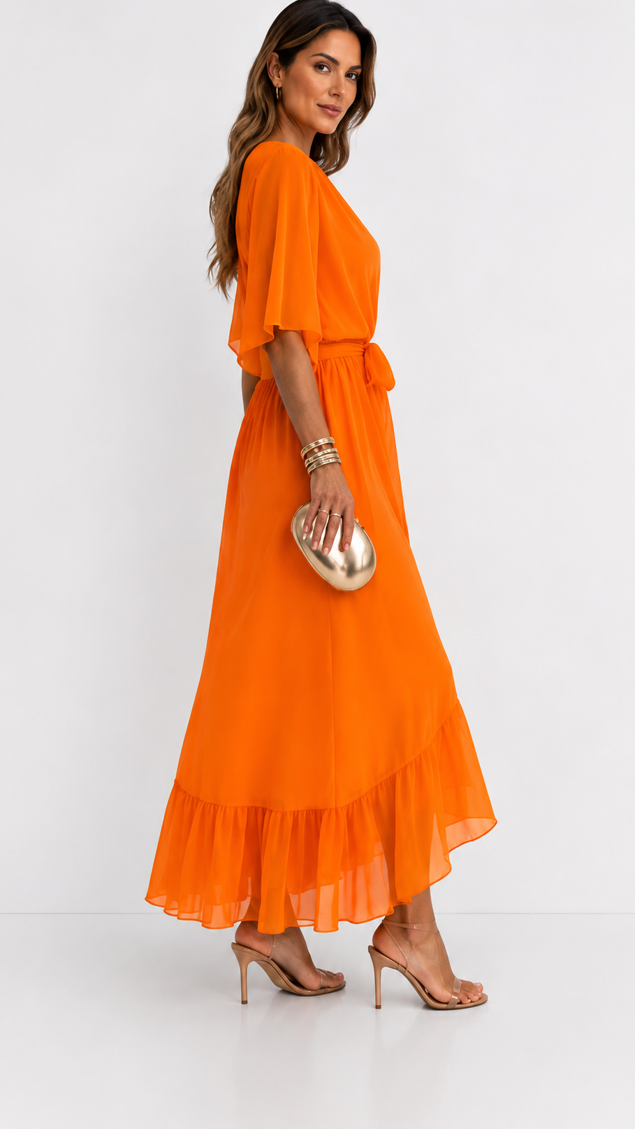Amber | V-Neck Dress