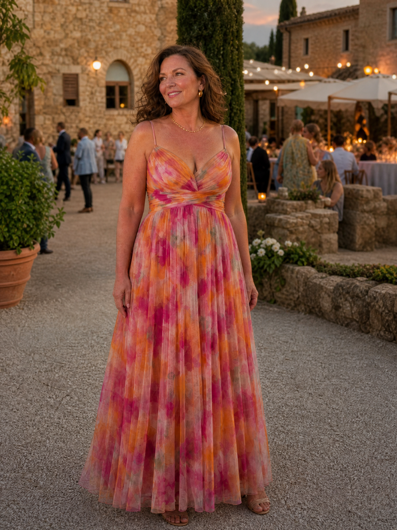 Jasmine | Soft Wrap Maxi Dress