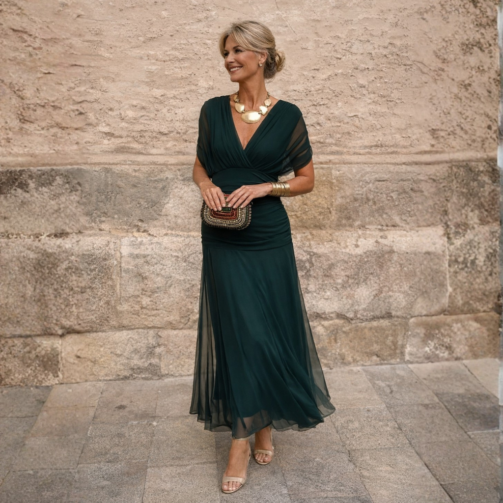 Cyndie | Tummy Flattering Maxi Dress