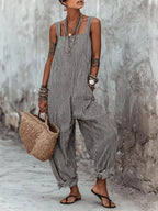 Claire | Striped Jumpsuit