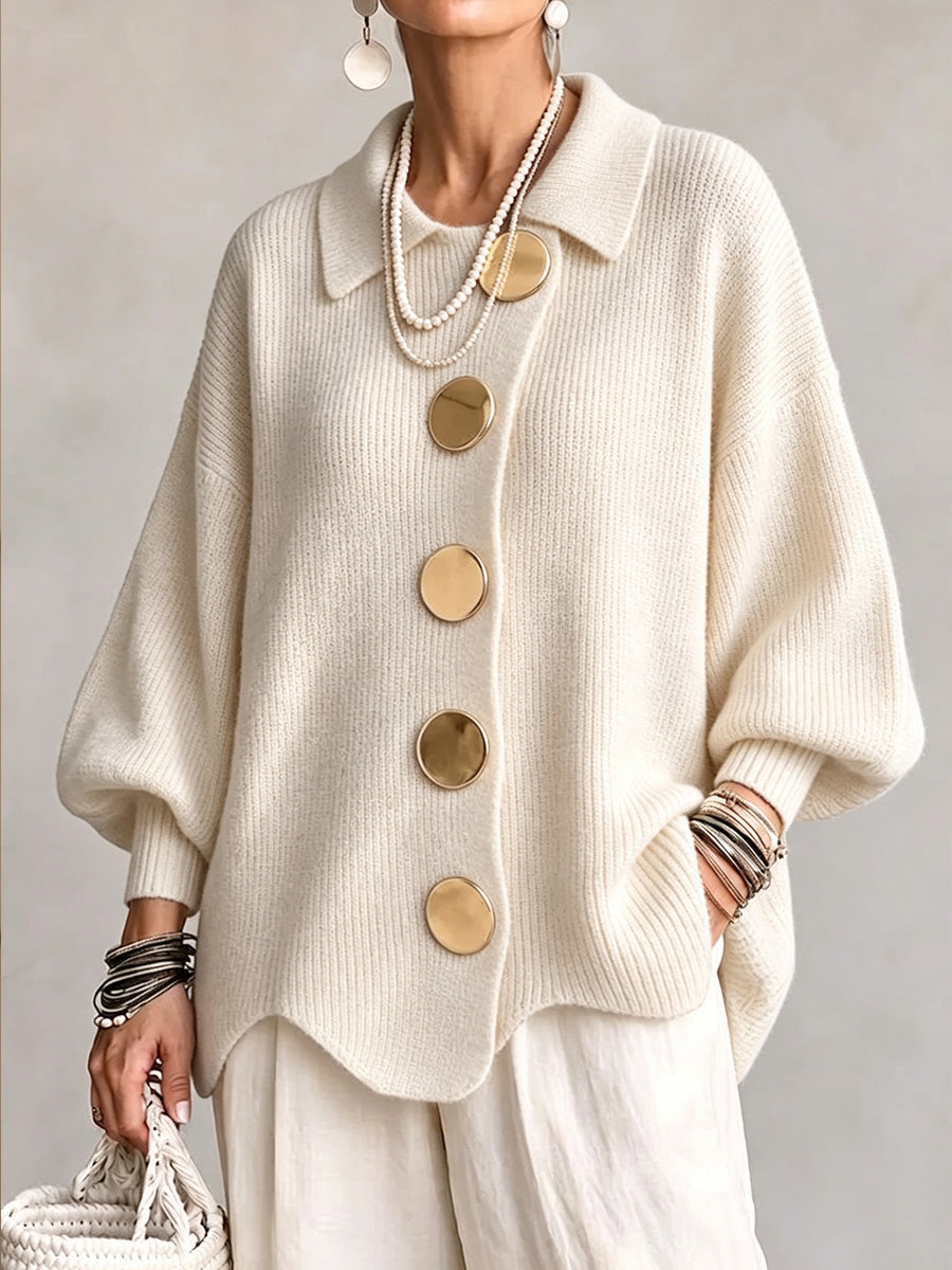 Adelaide | Oversized Collared Cardigan
