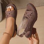 Amelia | Elegant Slingback Block Heel Sandals