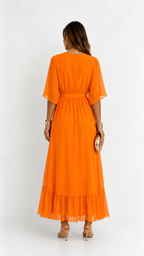 Amber | V-Neck Dress