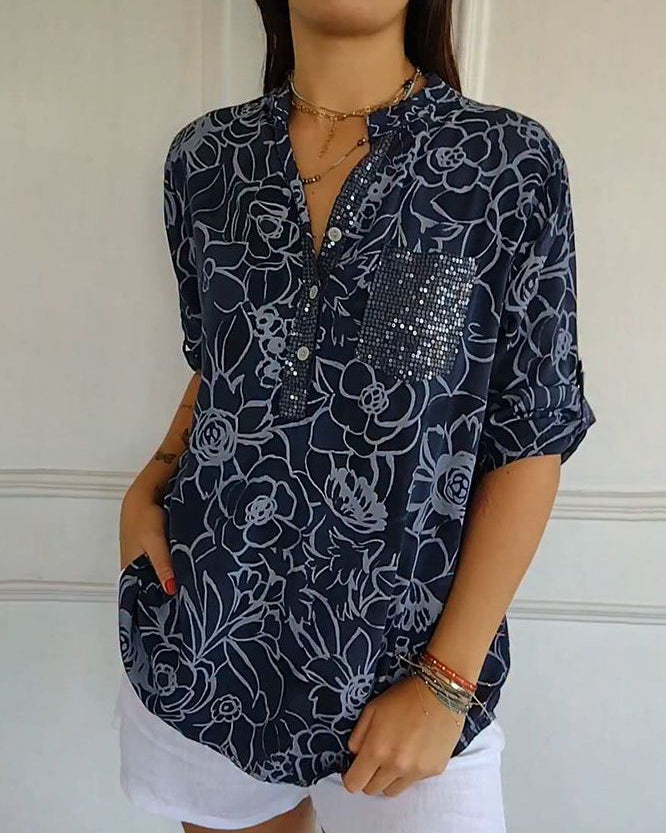 Layla | Elegant Blouse with Pocket
