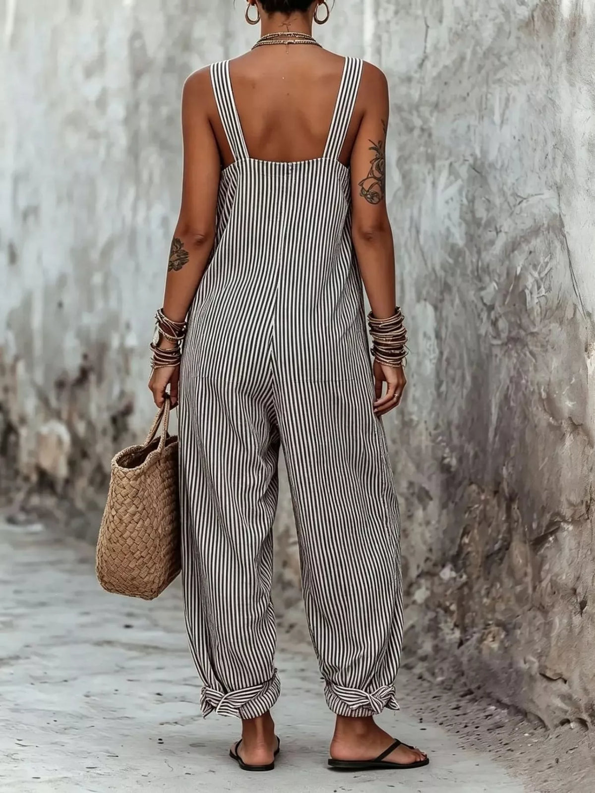 Claire | Striped Jumpsuit