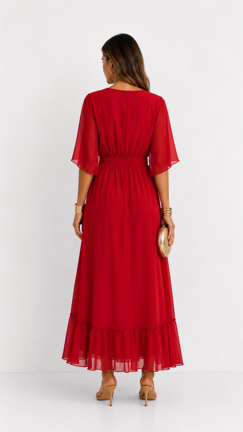 Amber | V-Neck Dress