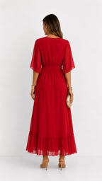 Amber | V-Neck Dress