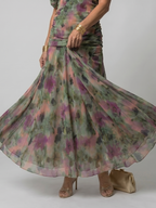 Caitlin | Off Shoulder Flow Midi Dress
