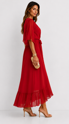 Amber | V-Neck Dress