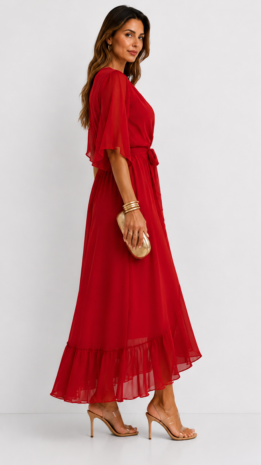 Amber | V-Neck Dress