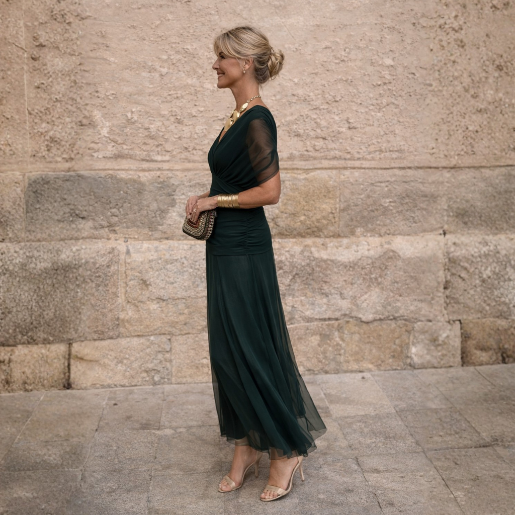 Cyndie | Tummy Flattering Maxi Dress