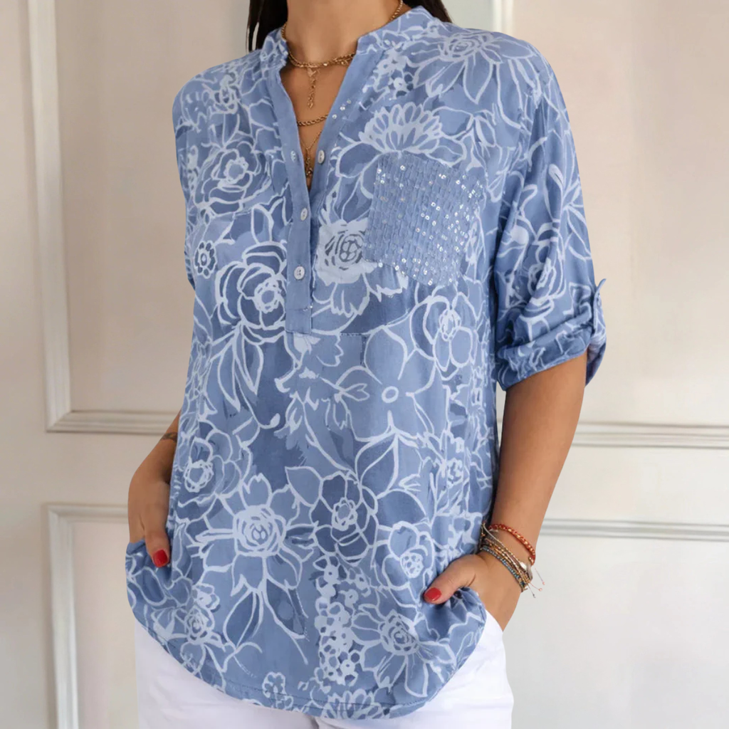 Layla | Elegant Blouse with Pocket