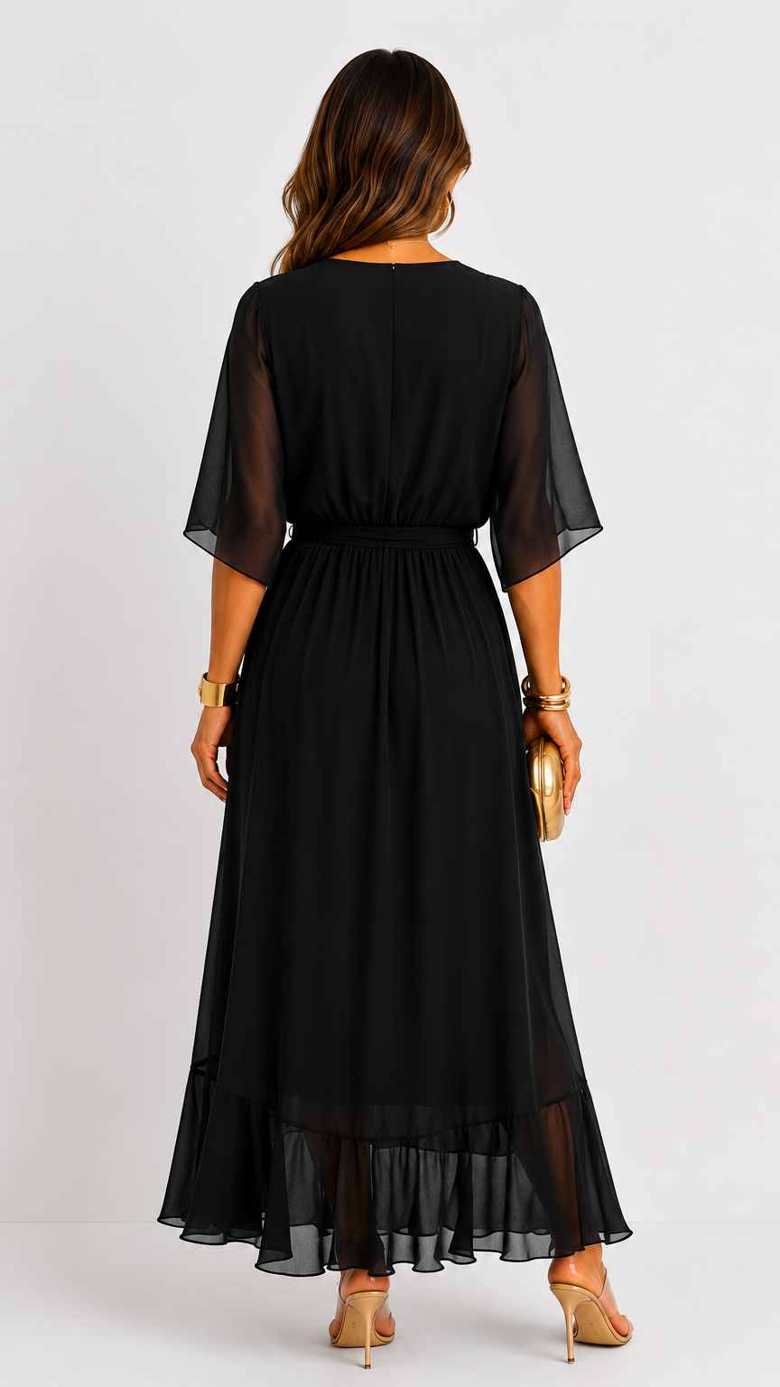Amber | V-Neck Dress