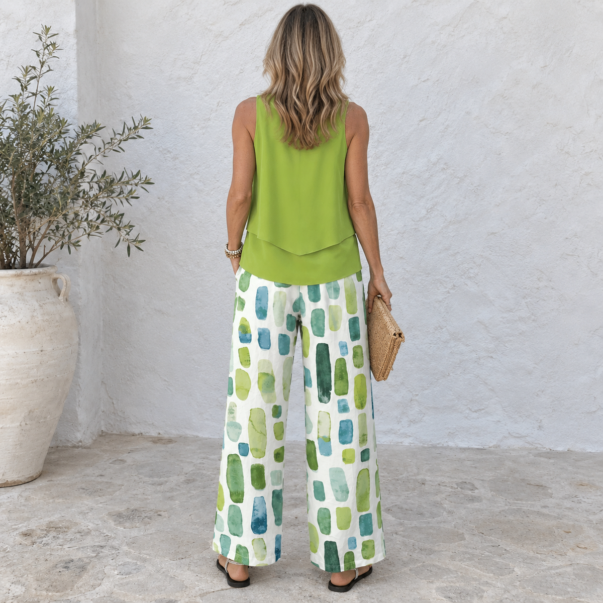 Olivia | Comfy Sleeveless 2-Piece Set