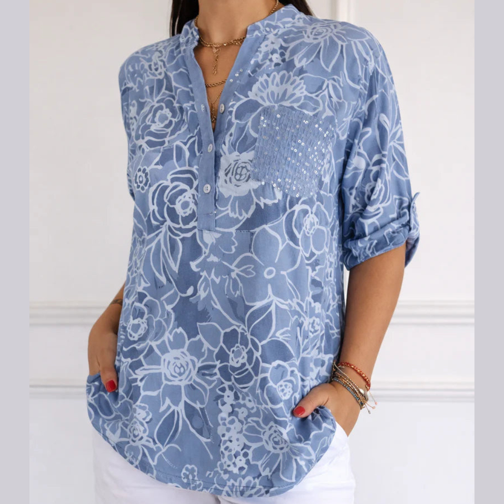 Layla | Elegant Blouse with Pocket