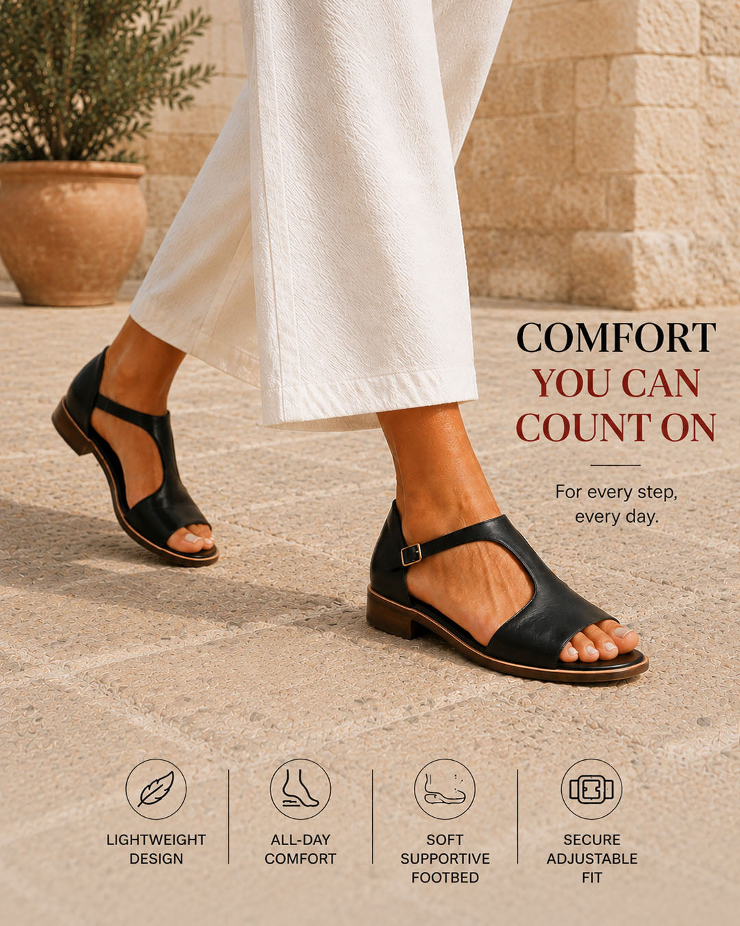 Amalia | Comfort Sandals