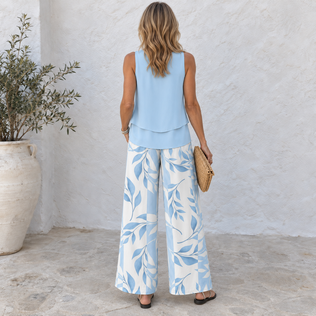 Olivia | Comfy Sleeveless 2-Piece Set