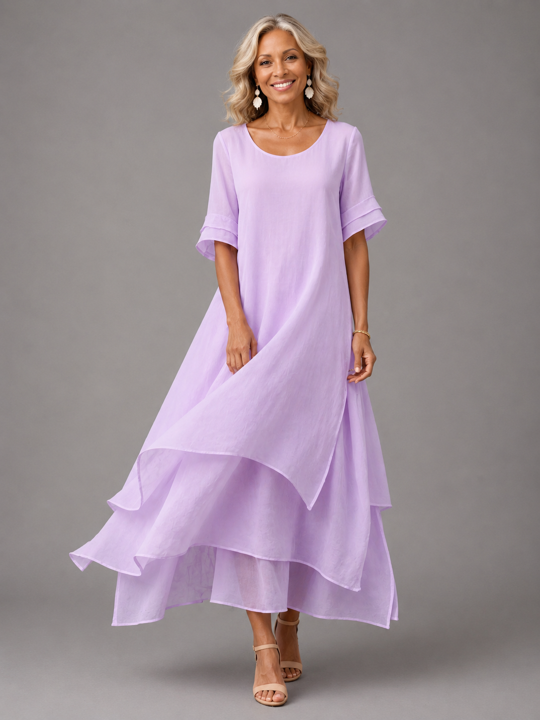 Sally | Flowing Grace Maxi Dress