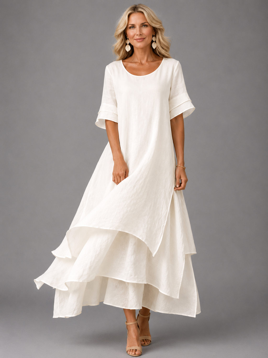 Sally | Flowing Grace Maxi Dress
