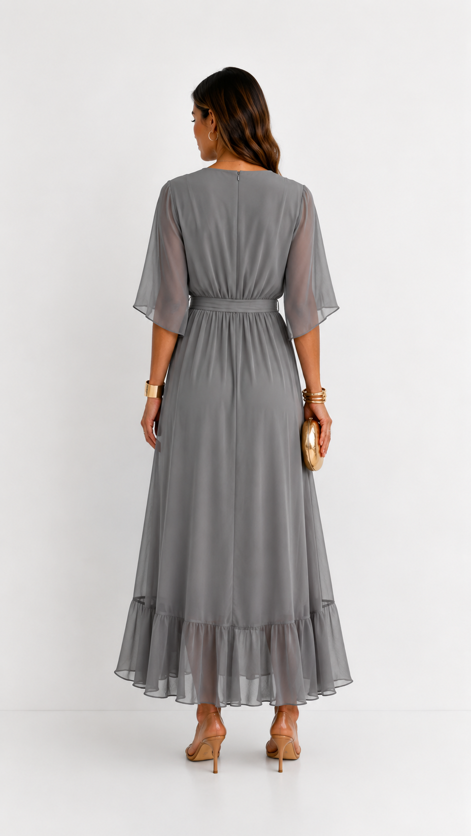 Amber | V-Neck Dress