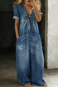 Maysie | Elegant V-Neck Jumpsuit