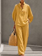 Sienna - Relaxed Linen Set