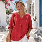 Evie | Elegant V-Neck Blouse