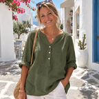 Evie | Elegant V-Neck Blouse