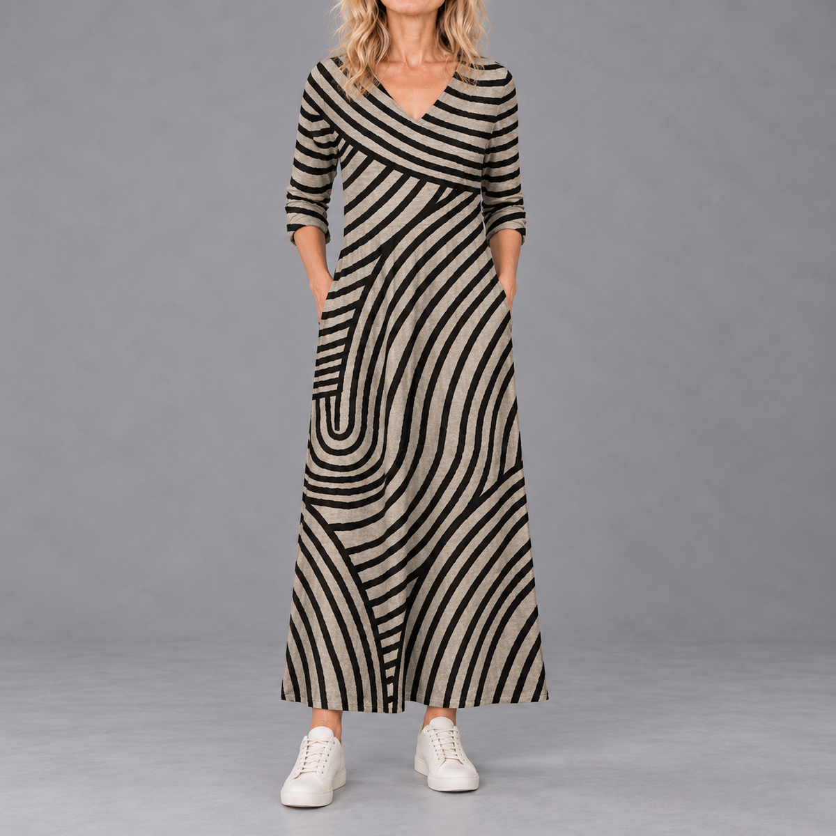 Elsie | Vintage Striped Dress