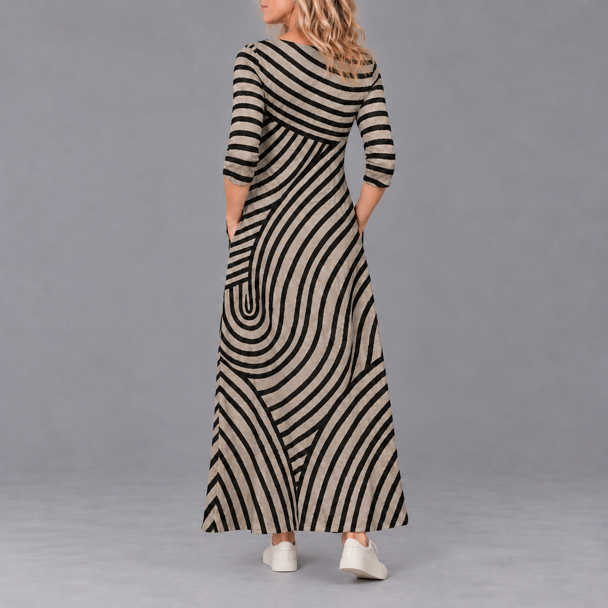 Elsie | Vintage Striped Dress