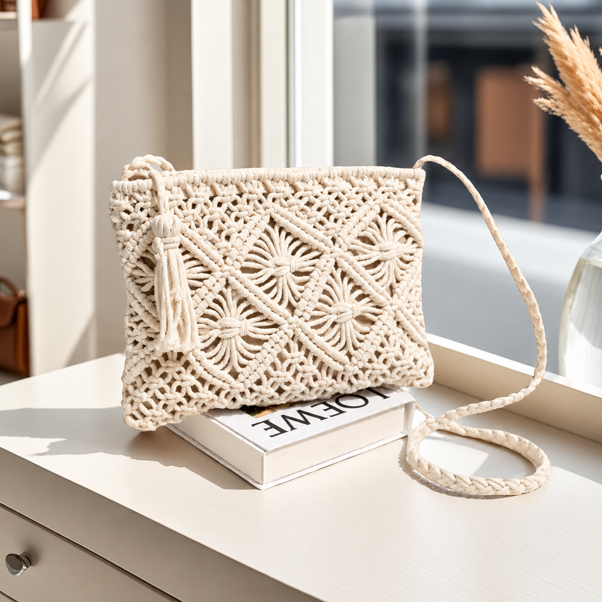 Mel | Woven Shoulder Bag