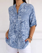 Layla | Elegant Blouse with Pocket