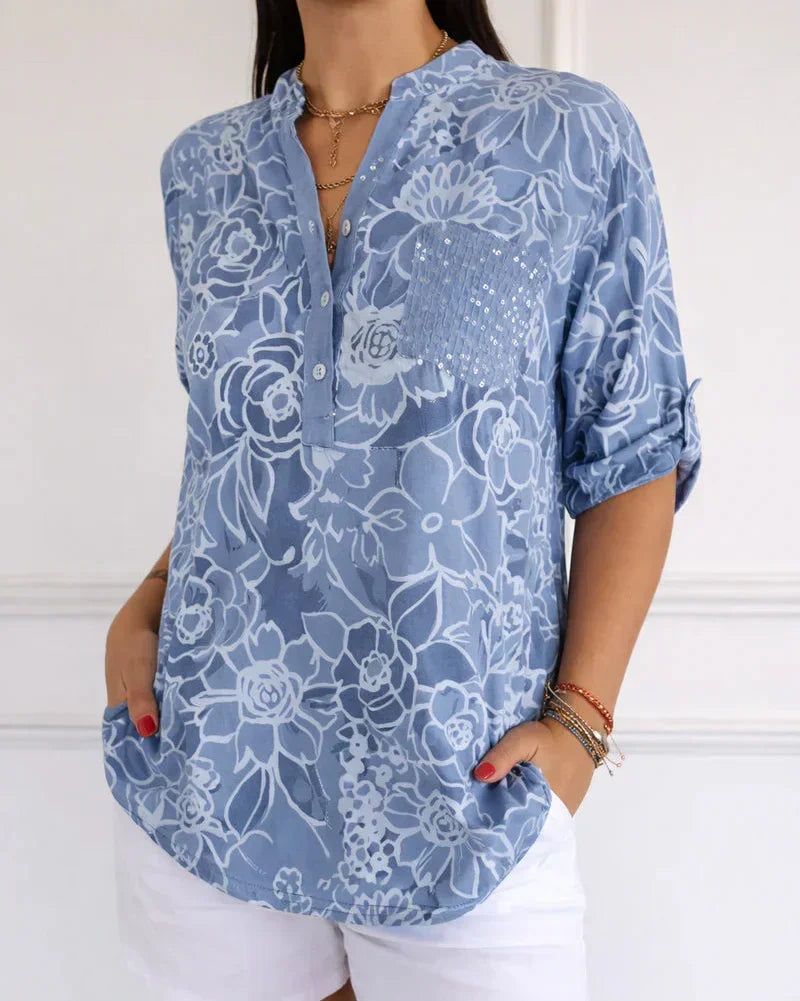 Layla | Elegant Blouse with Pocket