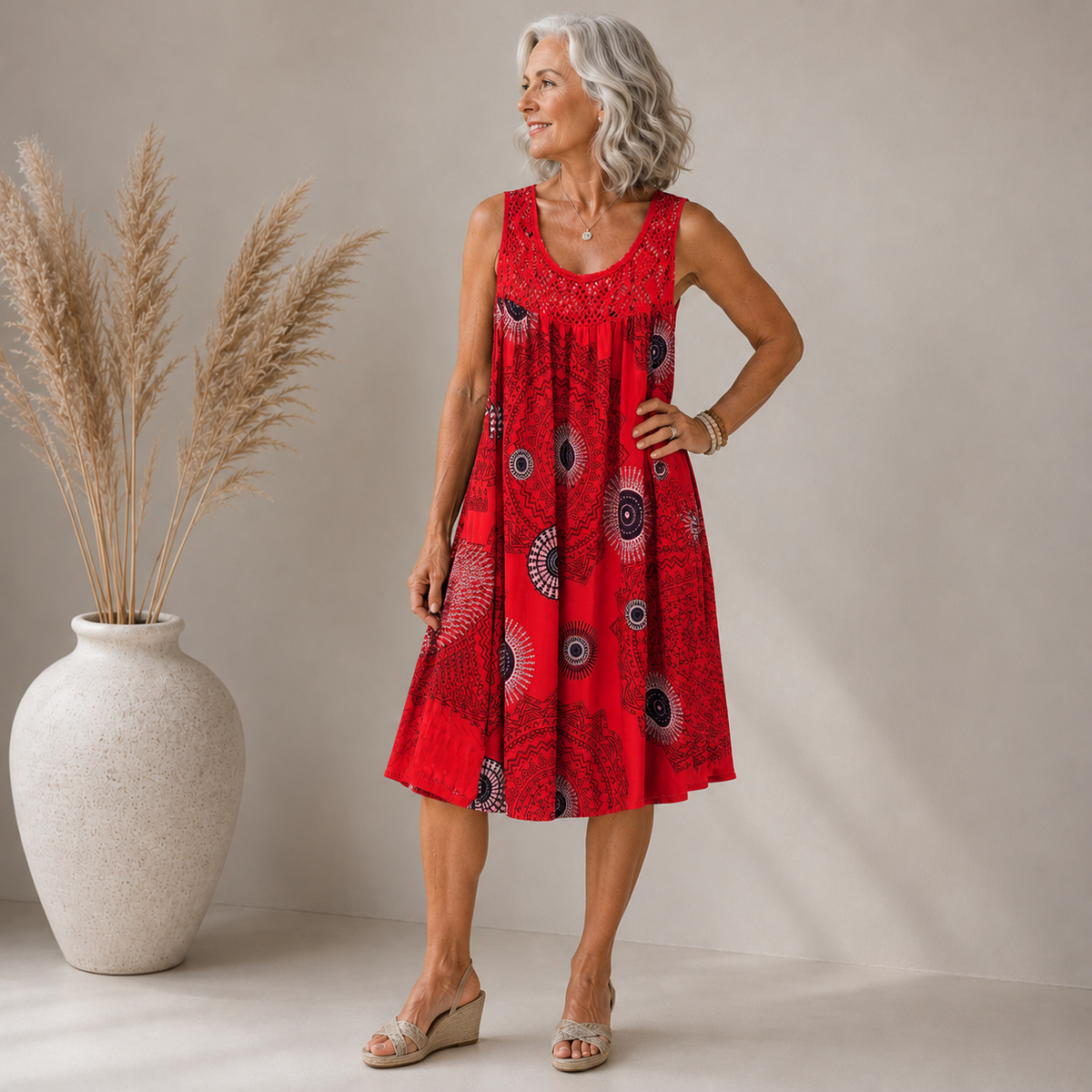 Sophie | Artistic Print Dress