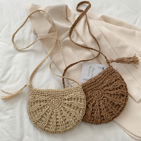 Tiana | Handmade Straw Shoulder Bag