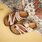 Freya | Orthopaedic Braided Leather Sandal