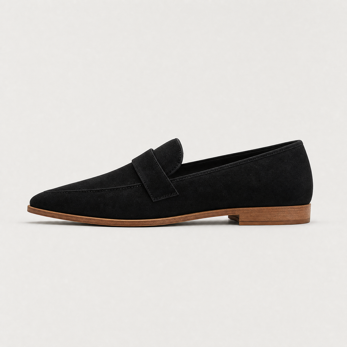 Melissa | Suede-Look Penny Loafers