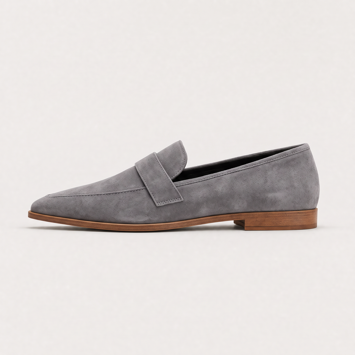 Melissa | Suede-Look Penny Loafers