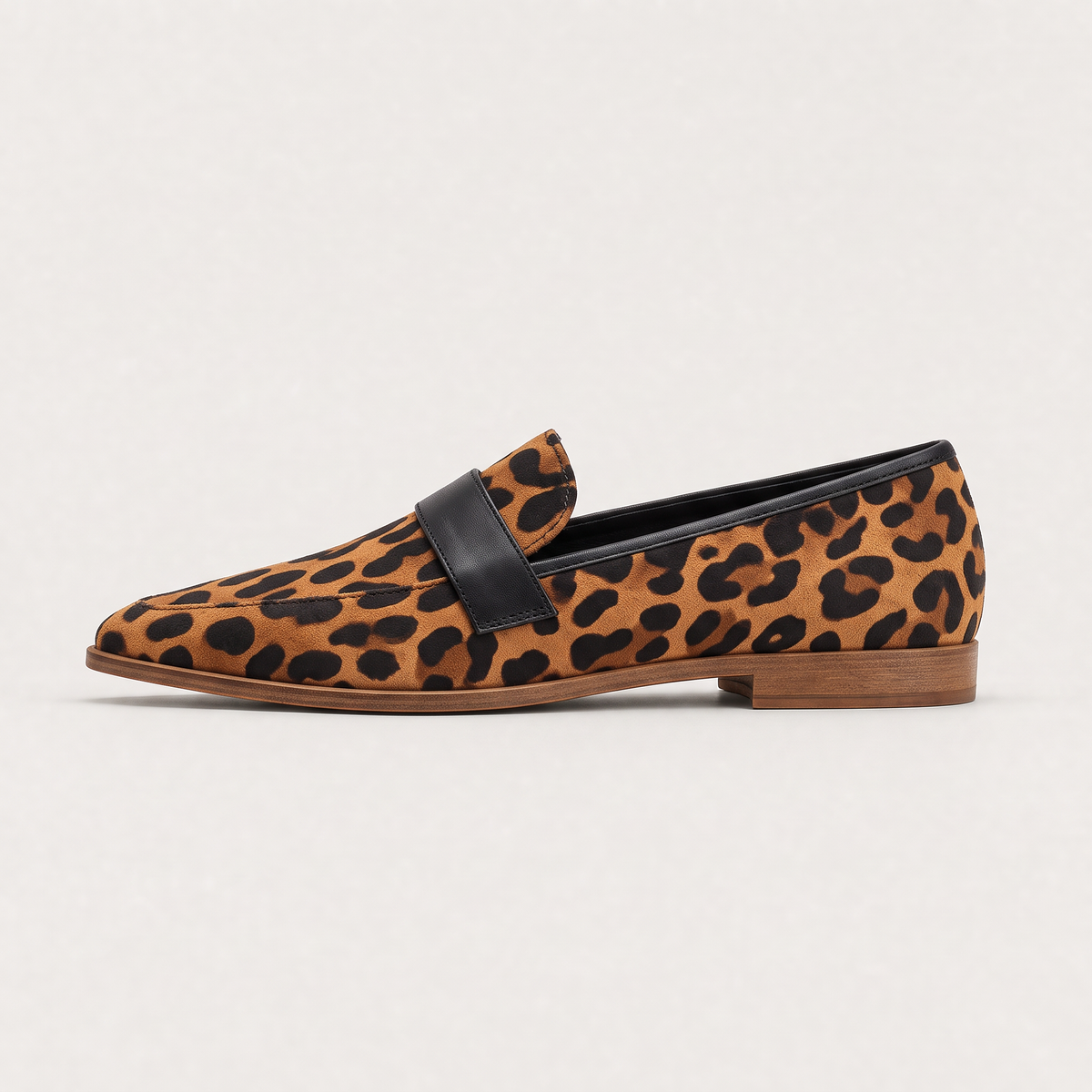 Melissa | Suede-Look Penny Loafers